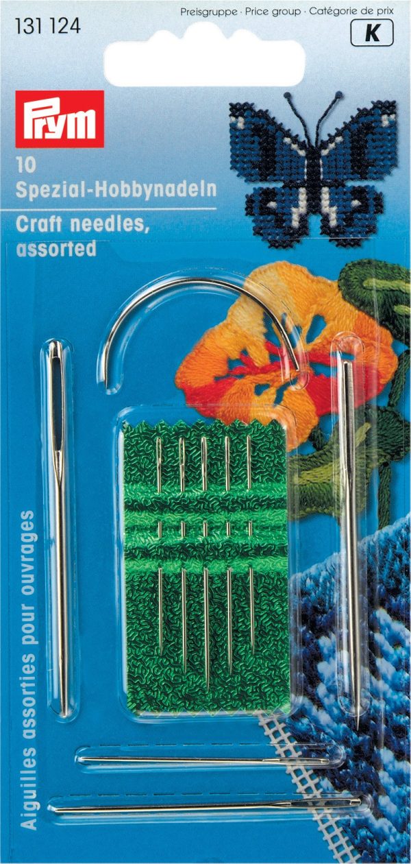 AGUJA PRYM PARA HOBBY SURT X10